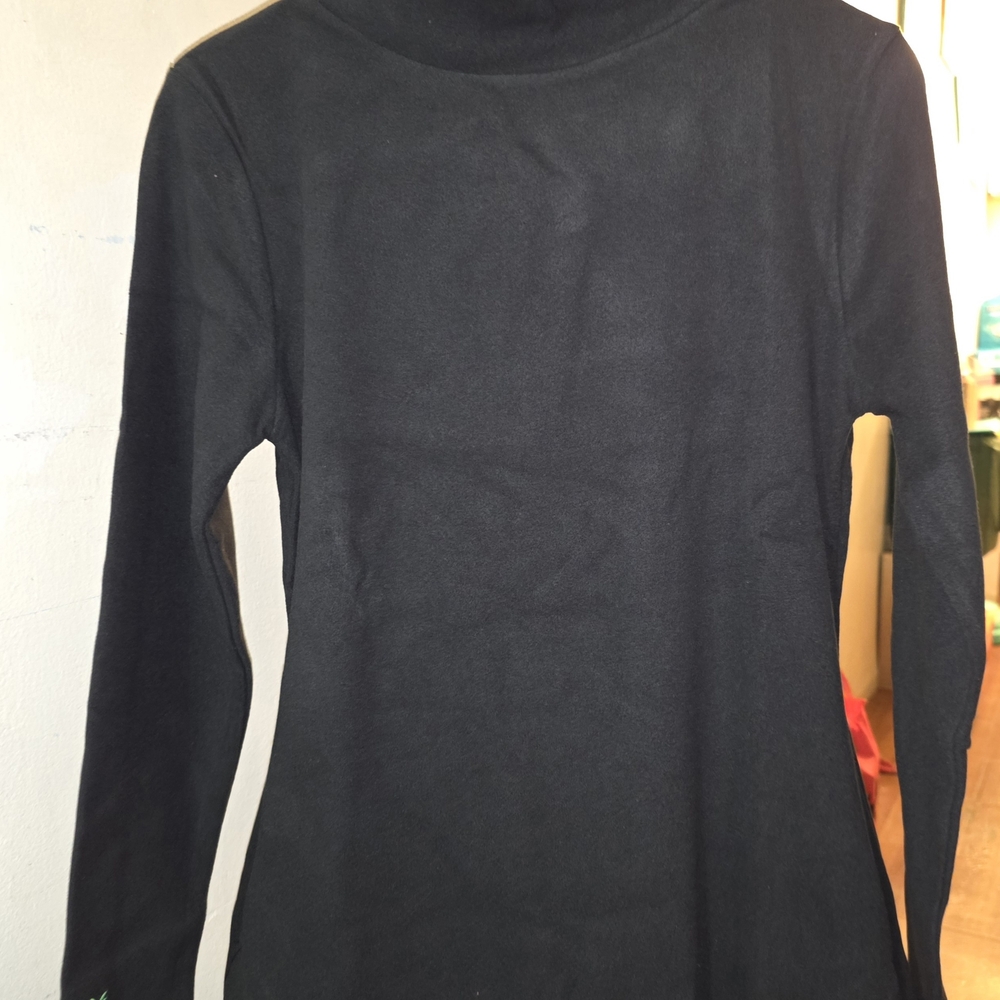 Dudley Stephens Midnight Black Long Sleeve Tee with Pockets